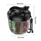 7-Grid Portable BPA-Free Pill Organizer Box - Omega Lifestyles