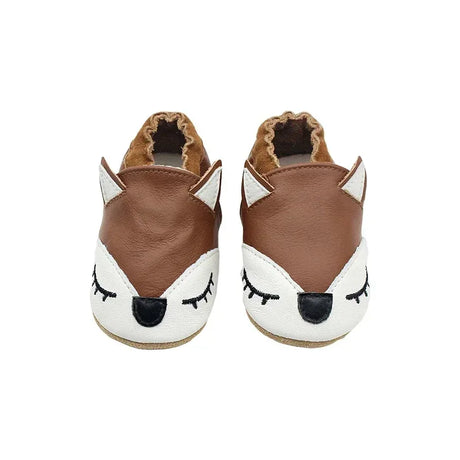 Breathable Leather Baby Shoes Soft First Walkers - Omega Lifestyles