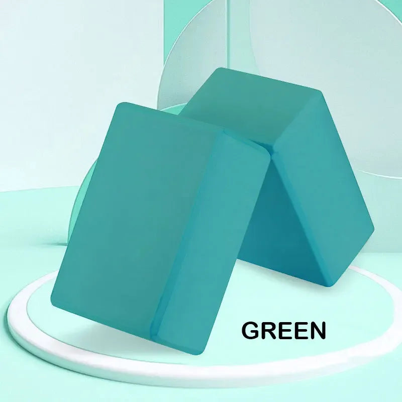High-Density Hardened EVA Professional Yoga Block - Omega Lifestyles
