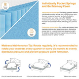Medium Hybrid Gel Memory Foam Mattress - Omega Lifestyles