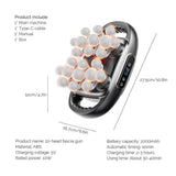 22-Head High-Frequency Vibration Body Massage Gun - Omega Lifestyles