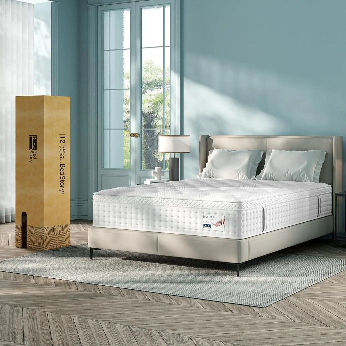 Medium 14-Inch Hybrid Memory Foam Pocket Spring Mattress