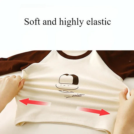 Children’s Long Sleeve Cotton Velvet Base Shirt - Omega Lifestyles