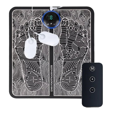 EMS Foot Massager Pad Portable Electric Muscle Stimulation - Omega Lifestyles