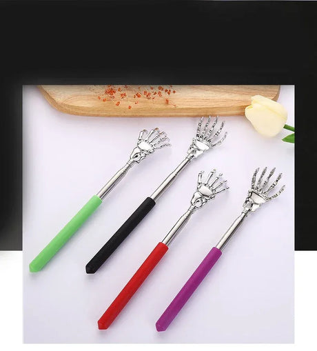 Stainless Steel Telescopic Ghost Hand Back Scratching Massager - Omega Lifestyles