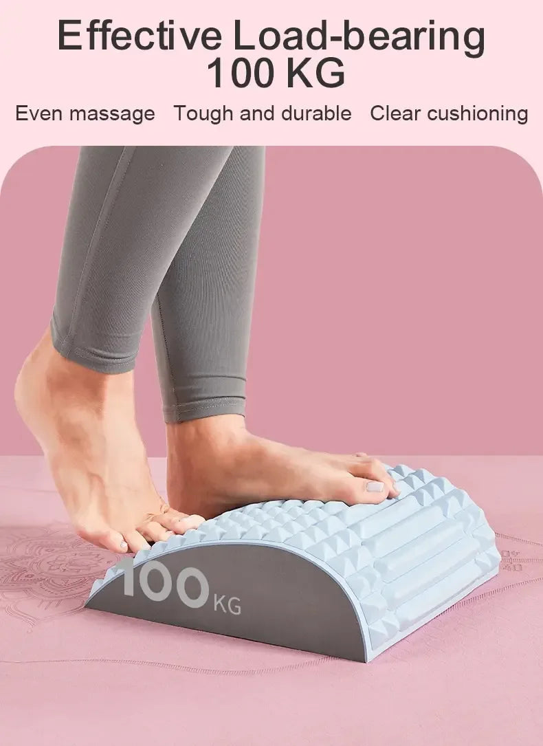 Ergonomic Back Stretcher Lumbar Neck Pain Relief Massager - Omega Lifestyles