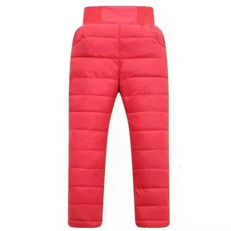 Kids Winter Cotton Padded Warm Elastic Waist Leggings - Omega Lifestyles