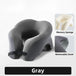 Memory Foam Travel Neck Pillow With Massage Support - Omega Lifestyles