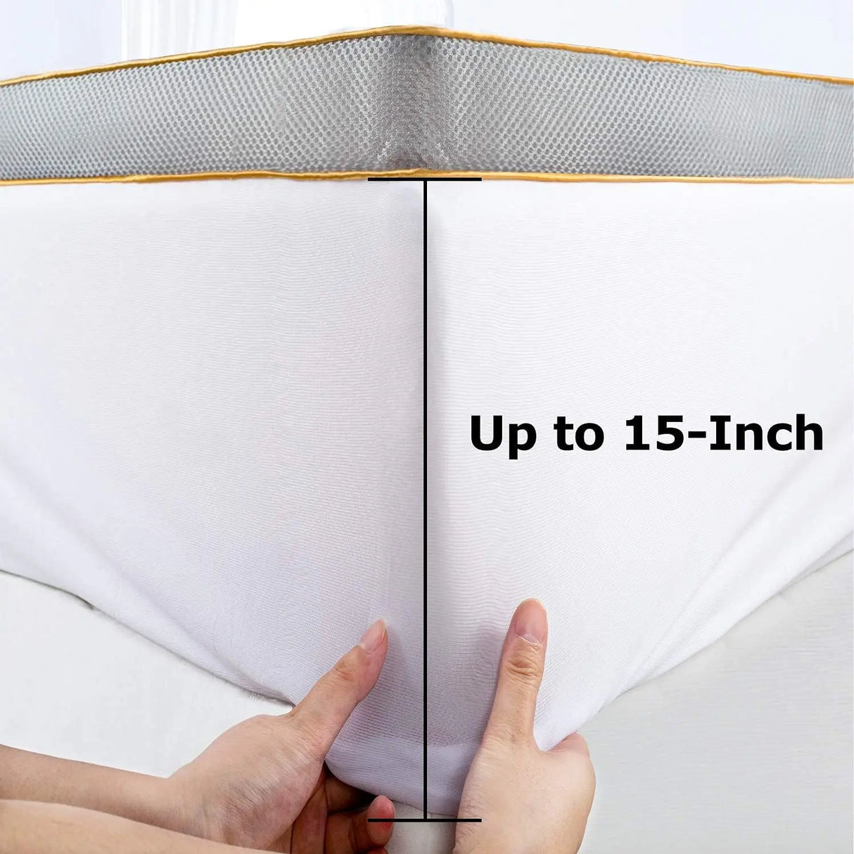 4-Inch Soft Gel Memory Foam Queen Mattress Topper