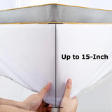 4-Inch Soft Gel Memory Foam Queen Mattress Topper