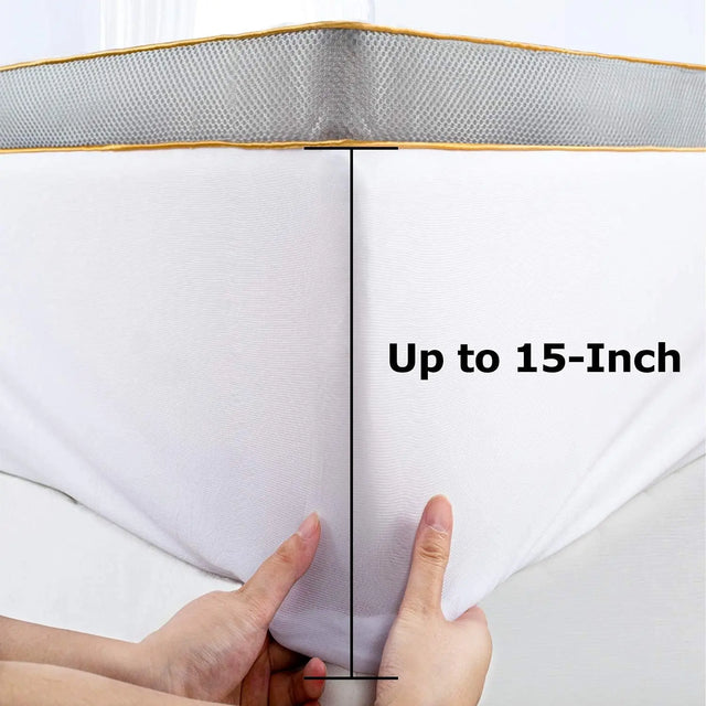 4-Inch Soft Gel Memory Foam Queen Mattress Topper