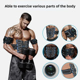 EMS Battery-Powered Muscle Stimulator For Body Toning - Omega Lifestyles