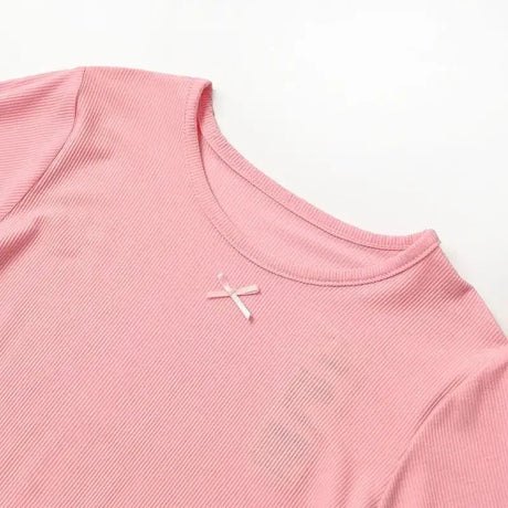 Girls Thin Summer Polyester Knit Casual Homewear Set - Omega Lifestyles