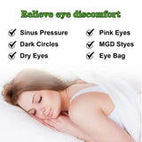 Set of 6 Steam Eye Masks Warm Moist Heat Soothing - Omega Lifestyles