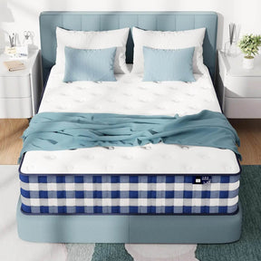 Medium 11-Inch Hybrid Cooling Gel Memory Foam Mattress - Omega Lifestyles