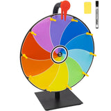 12-Slot Metal Prize Wheel Spinner with Stand - Omega Lifestyles