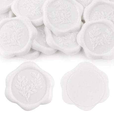 Set Of 20 Multicolor Eucalyptus Wax Seal Stickers - Omega Lifestyles