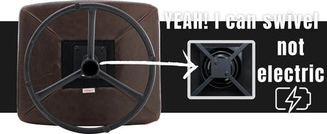 Cream Linen Mid Century Swivel Accent Chair - Omega Lifestyles