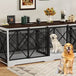Double Dog Crate Furniture Heavy Duty Chew-Resistant Indoor - Omega Lifestyles