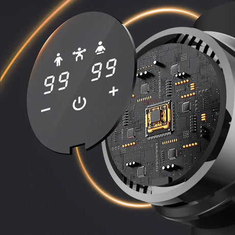 Silent Four-Headed Deep Tissue Percussion Massage Gun - Omega Lifestyles