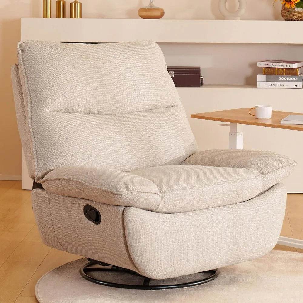 Oversized Swivel Rocker Recliner Chair - Omega Lifestyles