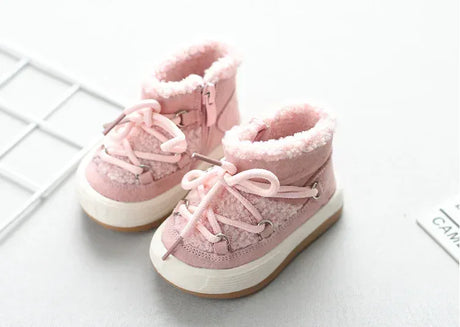 Unisex Plush Lined Anti-Slippery Winter Baby Boots - Omega Lifestyles