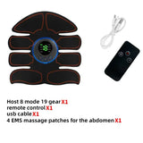 Wireless Electric Muscle Stimulator EMS Fitness Body Massager - Omega Lifestyles