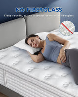 Medium Hybrid 12-Inch Gel Memory Foam Pocket Spring Mattress