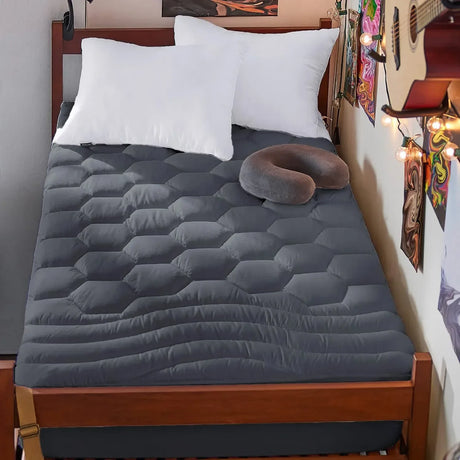 Queen Soft Cooling Quilted Mattress Protector Pad - Omega Lifestyles