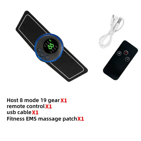 Wireless Electric Muscle Stimulator EMS Fitness Body Massager - Omega Lifestyles