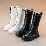 Kids Unisex Winter Knee-High Square Heel Fashion Boots