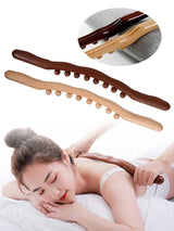 Full Body Carbonized Wood Gua Sha Massage Stick - Omega Lifestyles