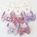Set Of 10 Cute Elastic Hair Bands For Baby Girls - Omega Lifestyles