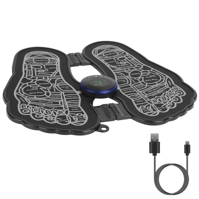 Electric USB Rechargeable Foot Circulation Massager Pad - Omega Lifestyles
