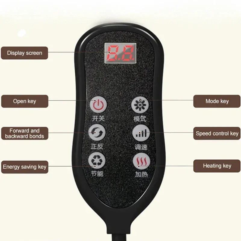 Electric Shiatsu Deep Tissue Heated Foot Massager - Omega Lifestyles