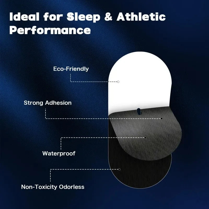 Sleep & Snoring Mouth Tape Gentle Skin-Friendly Adhesive - Omega Lifestyles