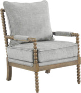 Rustic Fletcher Spindle Accent Chair - Omega Lifestyles