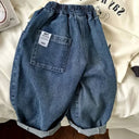 Children's Casual Loose Fit Cotton Denim Jeans - Omega Lifestyles