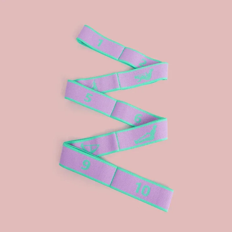 Yoga Elastic Stretch Band Resistance Rope Fitness Pilates - Omega Lifestyles