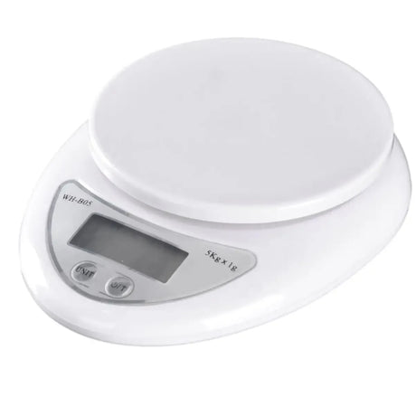 5Kg Portable Digital Kitchen Scale With LED Display - Omega Lifestyles