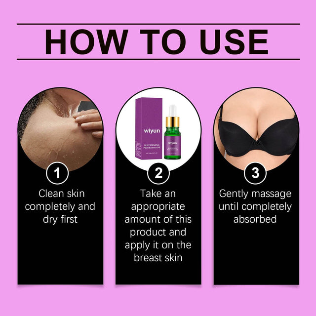 Bust Firming Chest Care Massage Oil - Omega Lifestyles