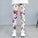 Girls Printed Cotton Polyester Stretch Leggings - Omega Lifestyles