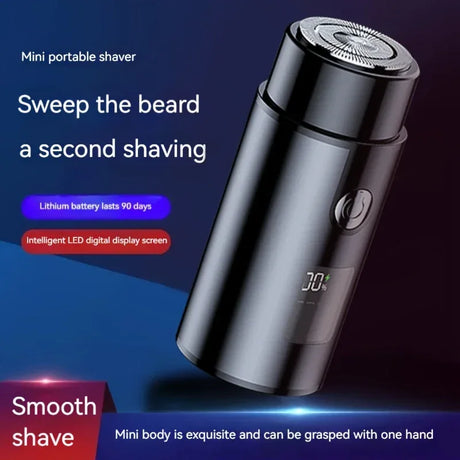 Rotary Electric Shaver Cordless Waterproof Rechargeable Razor - Omega Lifestyles