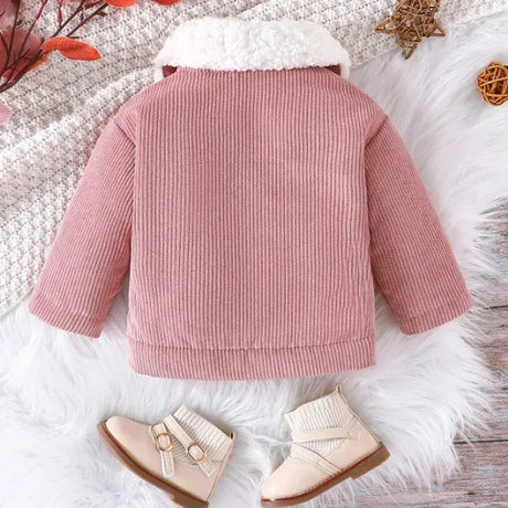 Unisex Baby Winter Cotton Corduroy Jacket - Omega Lifestyles