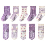 Children’s Cotton Non-Slip Cartoon Knit Socks - Omega Lifestyles