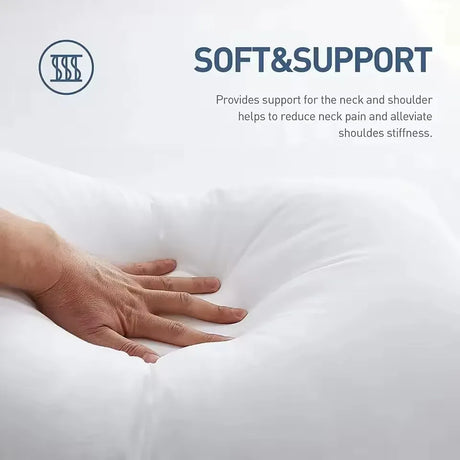 Orthopedic Soft 48x74cm Hypoallergenic Sleeping Pillow - Omega Lifestyles