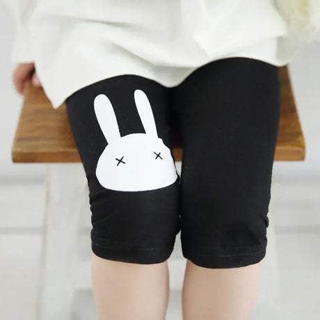 Girls Cartoon Rabbit Calf-Length Cotton Leggings - Omega Lifestyles