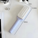 Rotatable Self-Cleaning Telescopic Airbag Hair Comb - Omega Lifestyles