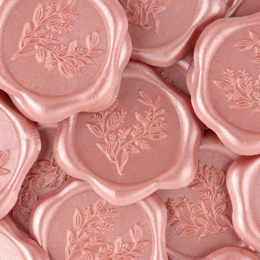 Set Of 20 Multicolor Eucalyptus Wax Seal Stickers - Omega Lifestyles