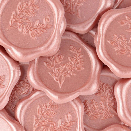 Set Of 20 Multicolor Eucalyptus Wax Seal Stickers - Omega Lifestyles